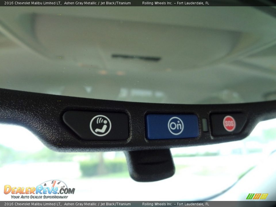 2016 Chevrolet Malibu Limited LT Ashen Gray Metallic / Jet Black/Titanium Photo #35
