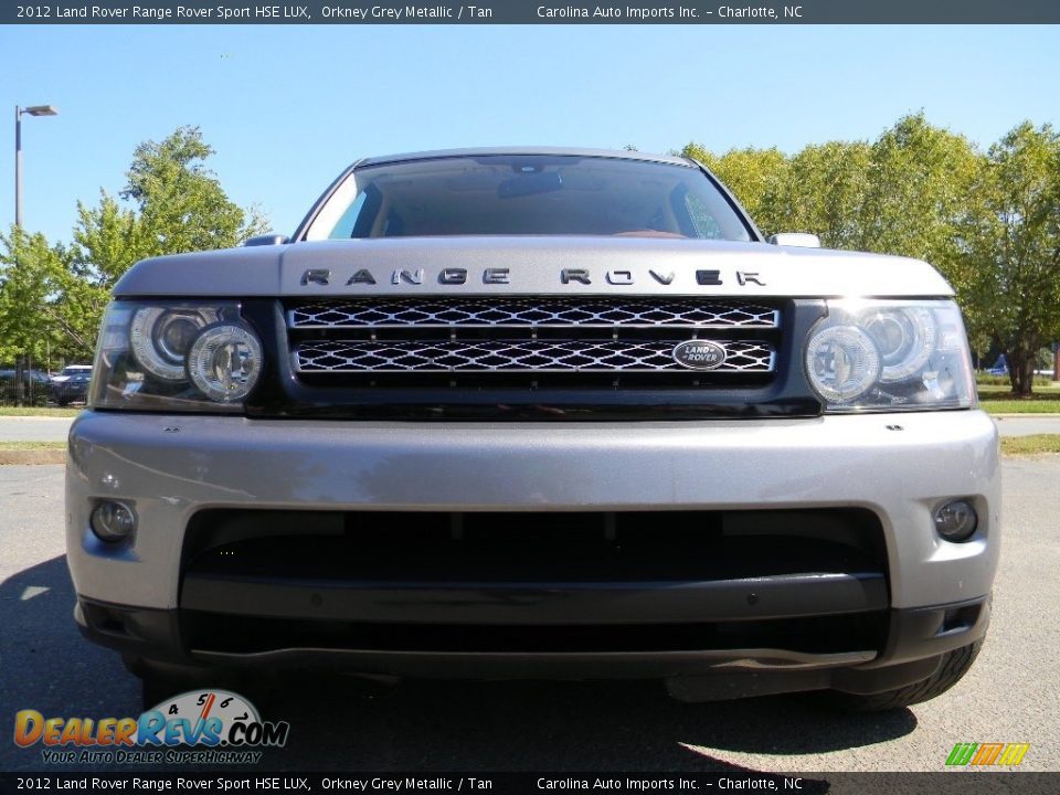 2012 Land Rover Range Rover Sport HSE LUX Orkney Grey Metallic / Tan Photo #4