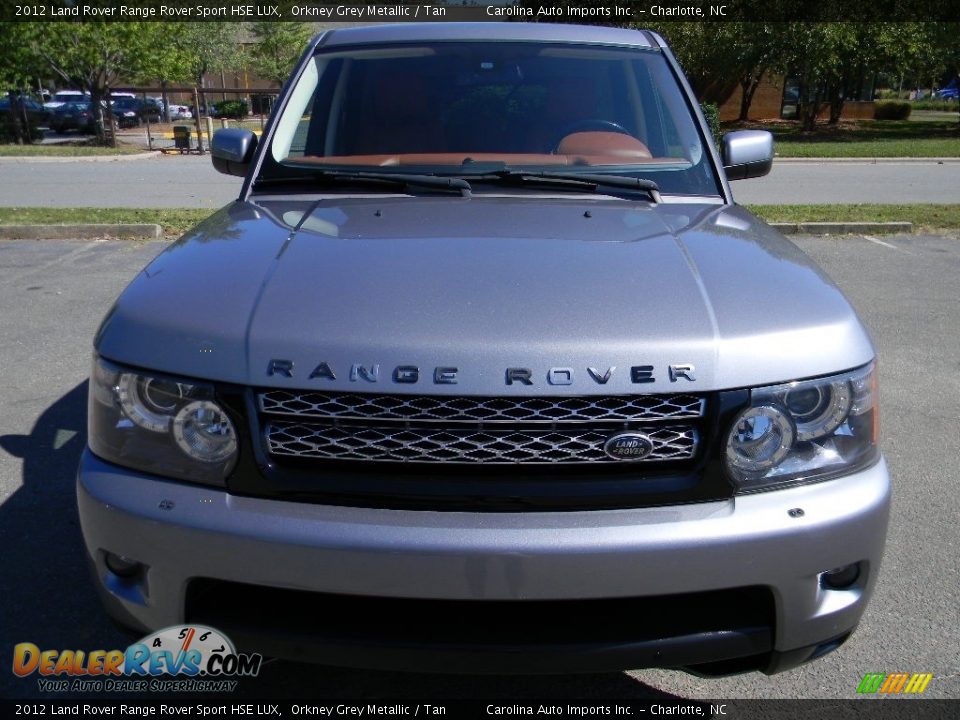 2012 Land Rover Range Rover Sport HSE LUX Orkney Grey Metallic / Tan Photo #5