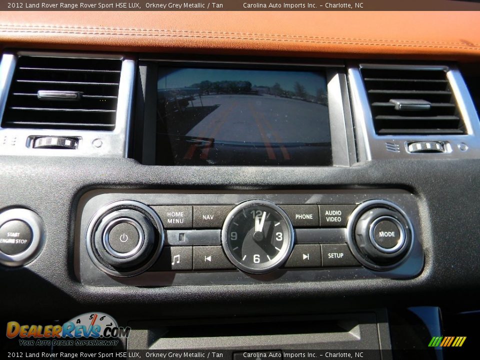 2012 Land Rover Range Rover Sport HSE LUX Orkney Grey Metallic / Tan Photo #16