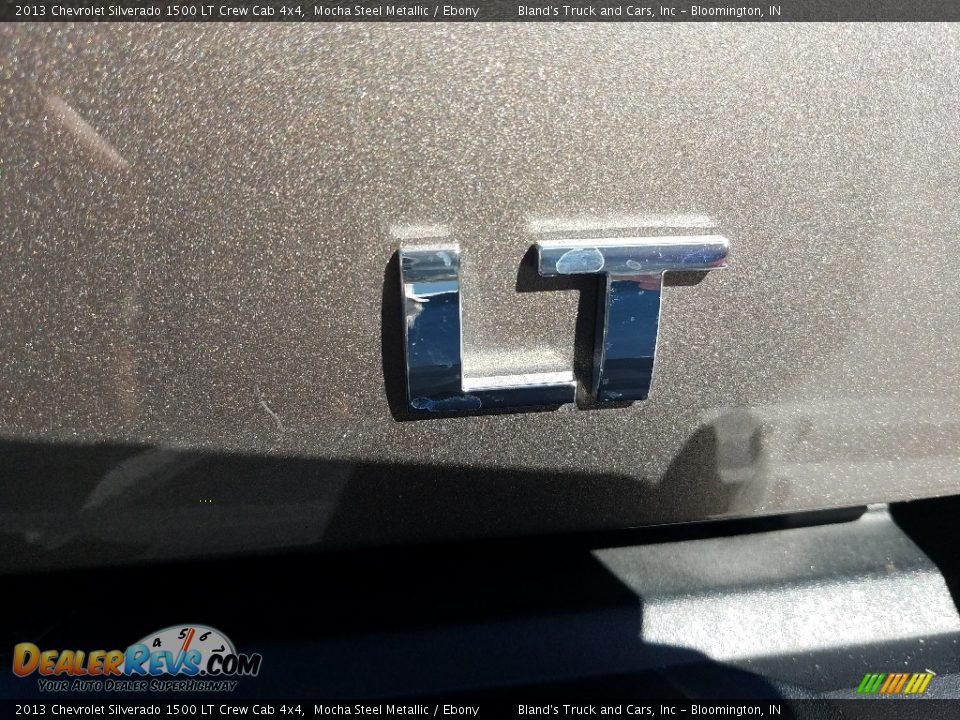 2013 Chevrolet Silverado 1500 LT Crew Cab 4x4 Mocha Steel Metallic / Ebony Photo #7
