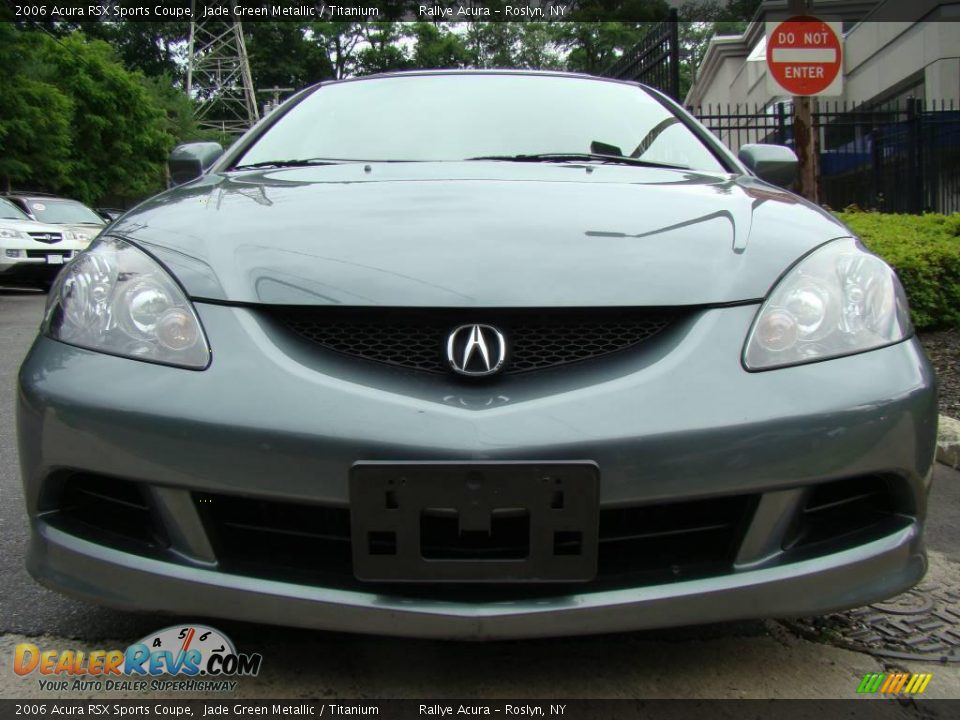 2006 Acura RSX Sports Coupe Jade Green Metallic / Titanium Photo #2