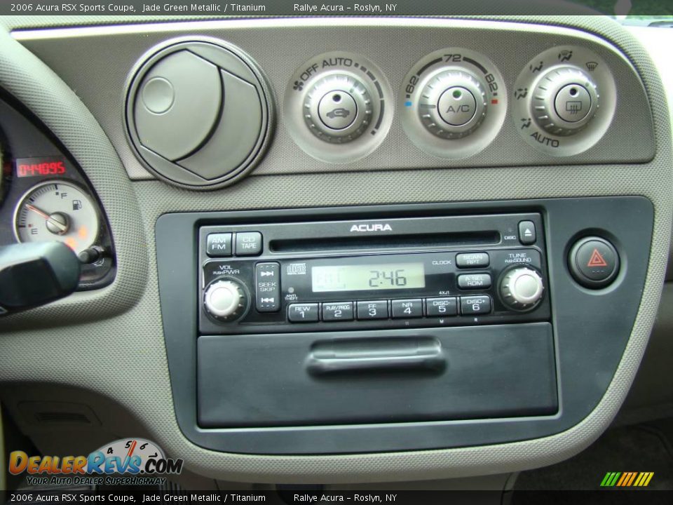 2006 Acura RSX Sports Coupe Jade Green Metallic / Titanium Photo #12