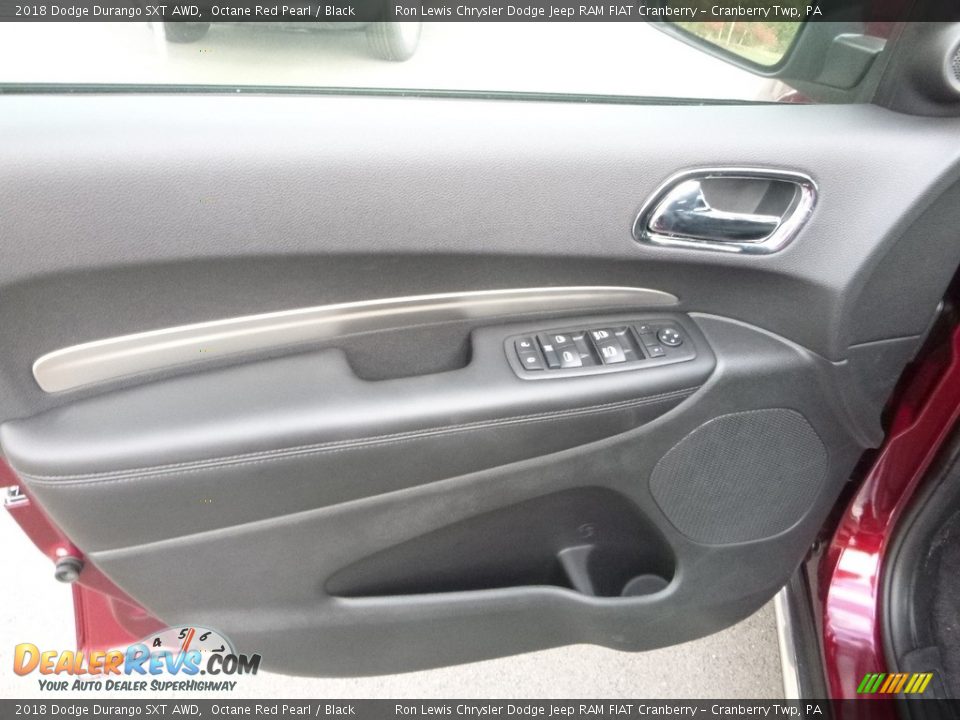 2018 Dodge Durango SXT AWD Octane Red Pearl / Black Photo #14