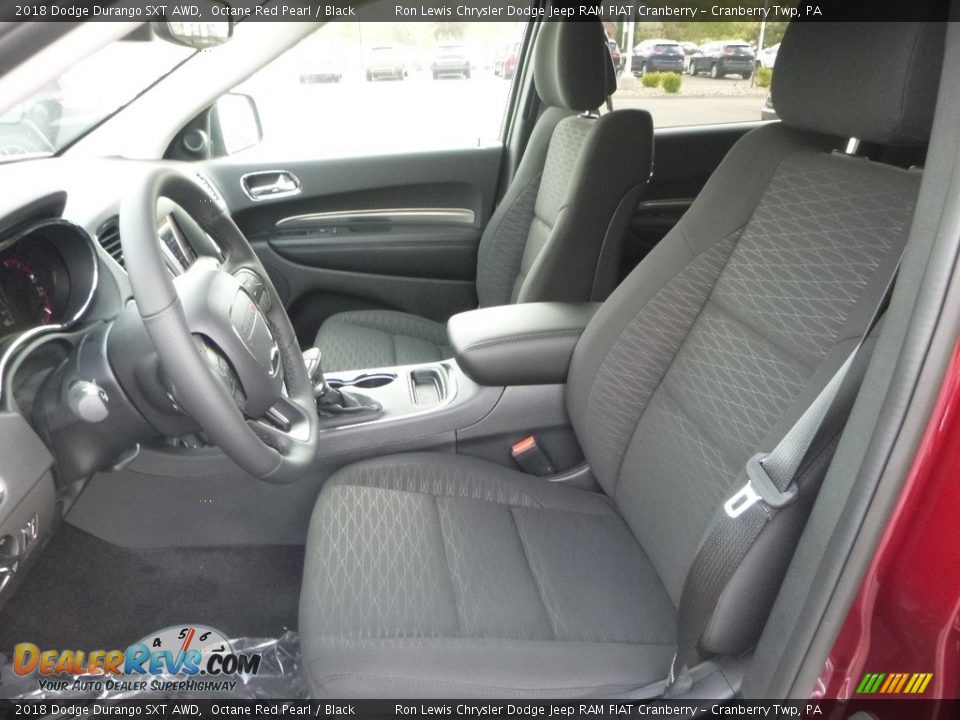 2018 Dodge Durango SXT AWD Octane Red Pearl / Black Photo #16