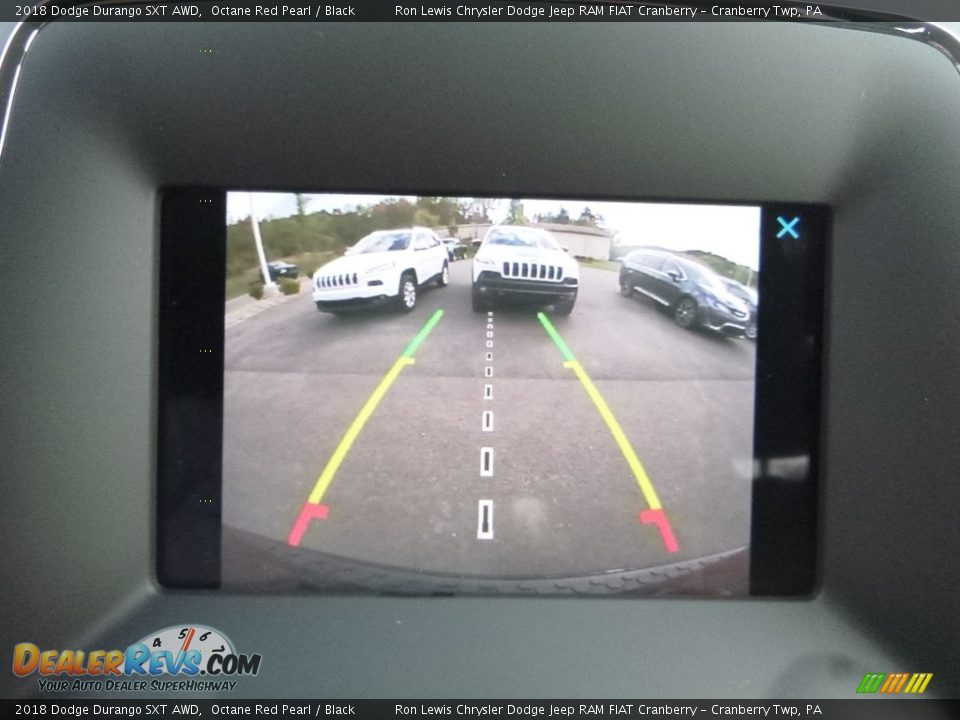 2018 Dodge Durango SXT AWD Octane Red Pearl / Black Photo #19