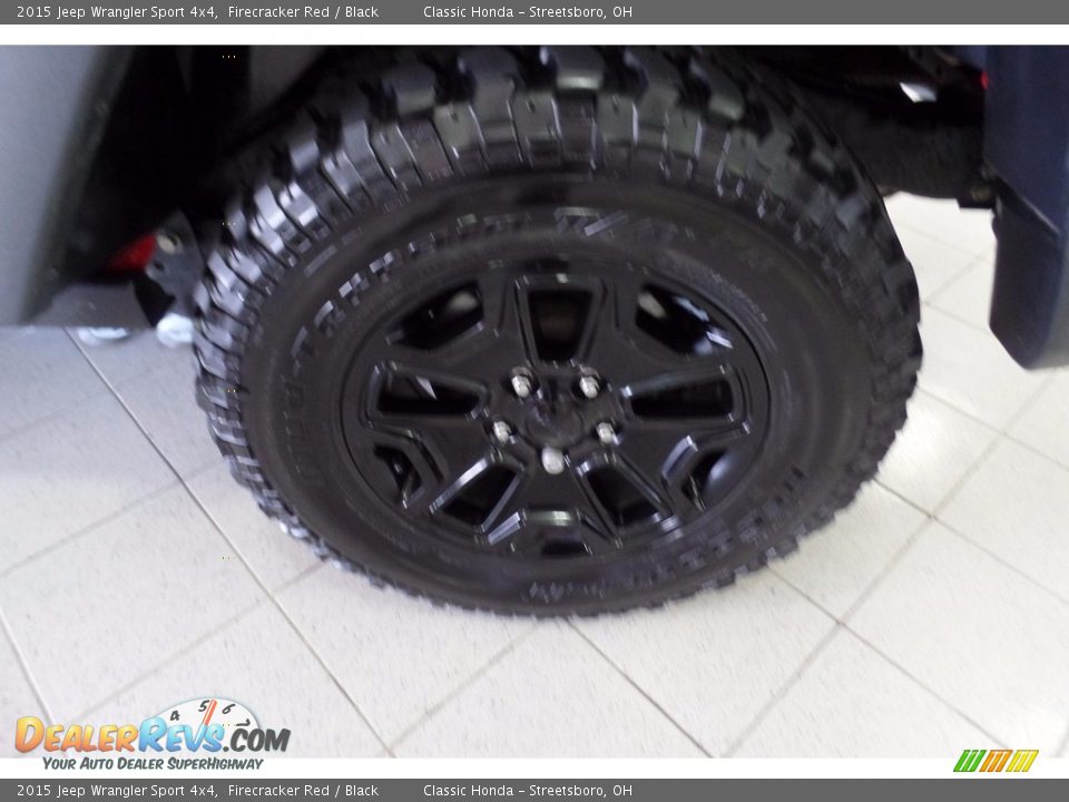 2015 Jeep Wrangler Sport 4x4 Firecracker Red / Black Photo #12