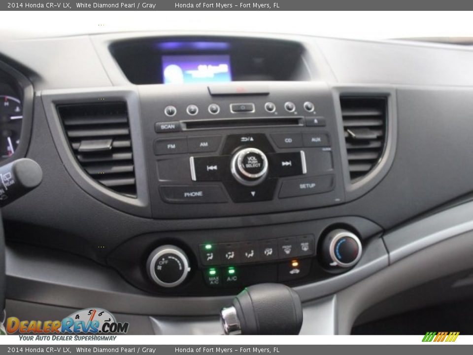 2014 Honda CR-V LX White Diamond Pearl / Gray Photo #17