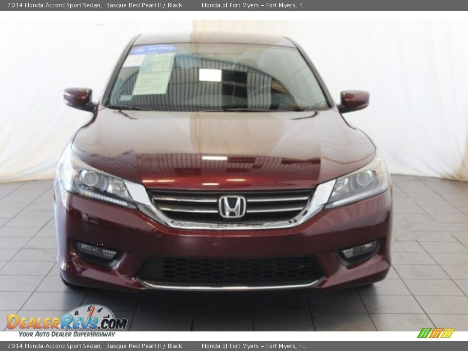 2014 Honda Accord Sport Sedan Basque Red Pearl II / Black Photo #4