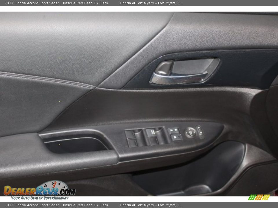 2014 Honda Accord Sport Sedan Basque Red Pearl II / Black Photo #9