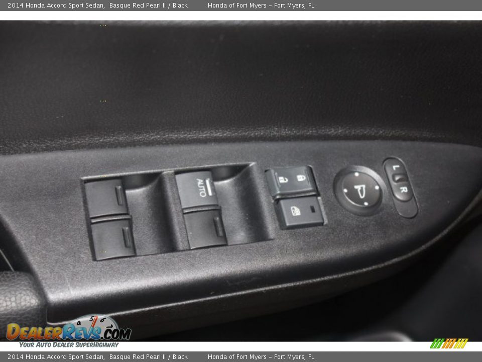 2014 Honda Accord Sport Sedan Basque Red Pearl II / Black Photo #10