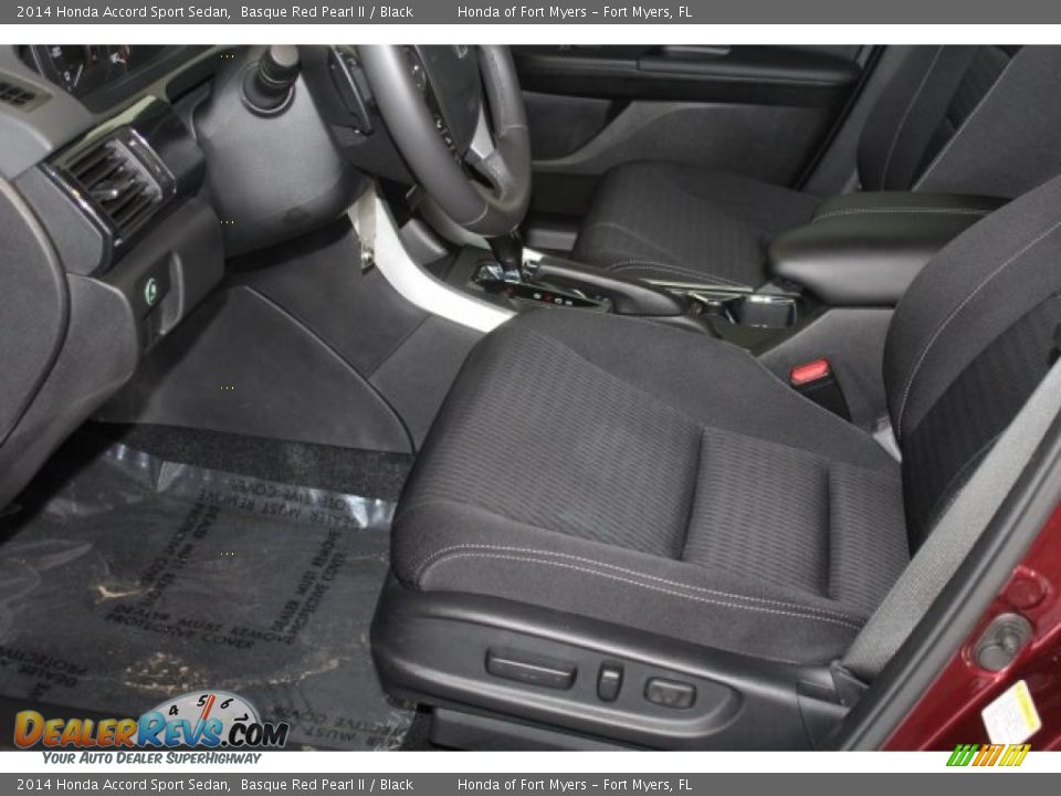 2014 Honda Accord Sport Sedan Basque Red Pearl II / Black Photo #11