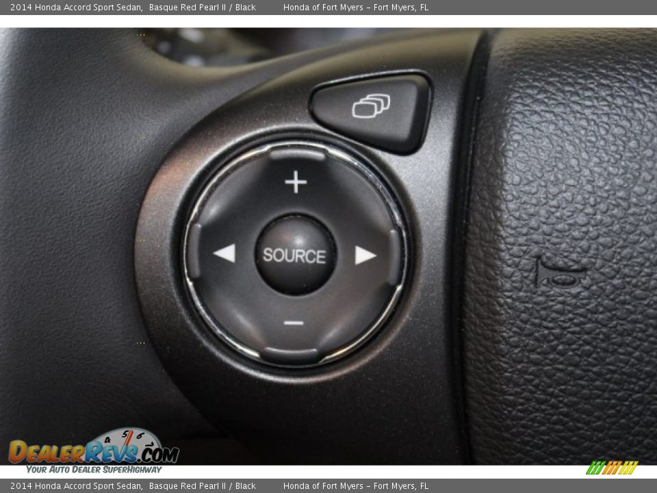 2014 Honda Accord Sport Sedan Basque Red Pearl II / Black Photo #13