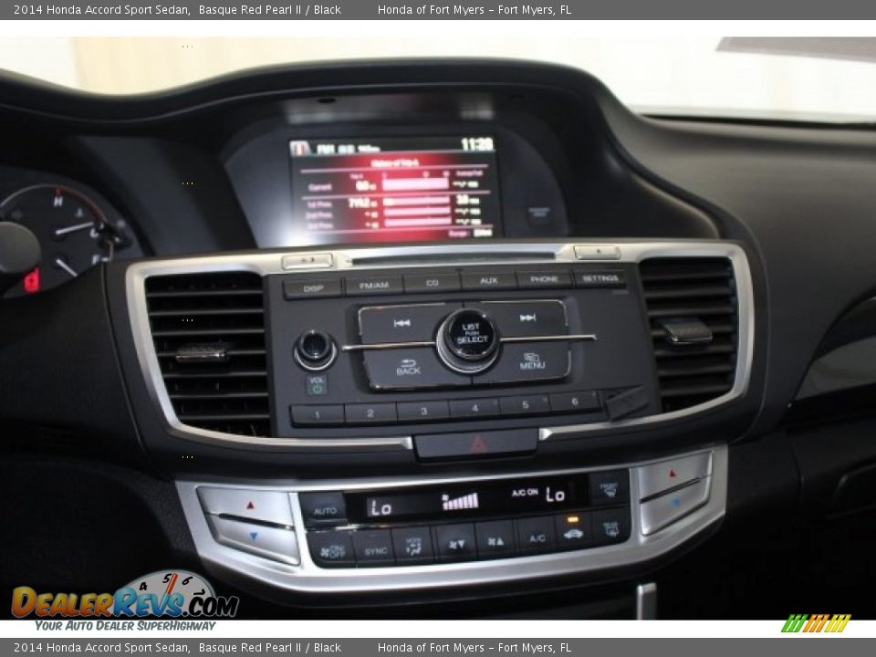 2014 Honda Accord Sport Sedan Basque Red Pearl II / Black Photo #17
