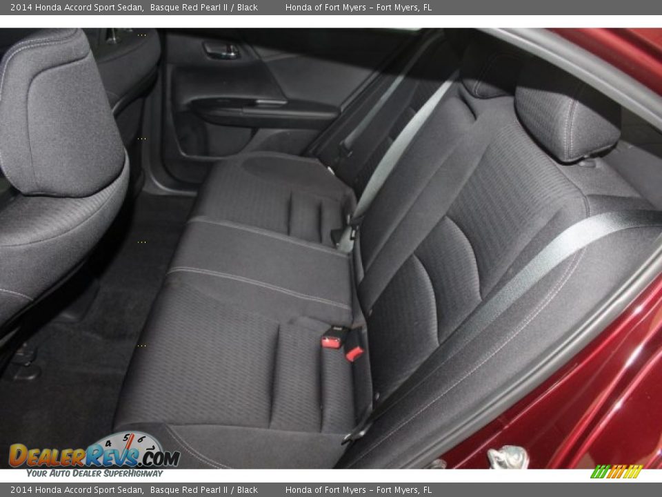 2014 Honda Accord Sport Sedan Basque Red Pearl II / Black Photo #24