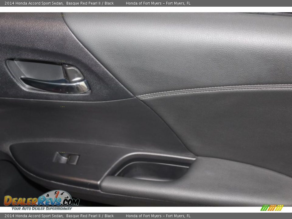 2014 Honda Accord Sport Sedan Basque Red Pearl II / Black Photo #26