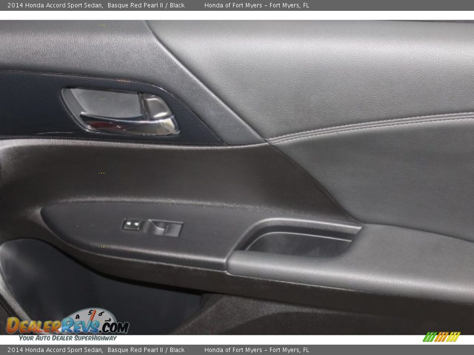 2014 Honda Accord Sport Sedan Basque Red Pearl II / Black Photo #27