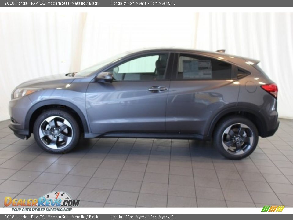 2018 Honda HR-V EX Modern Steel Metallic / Black Photo #5