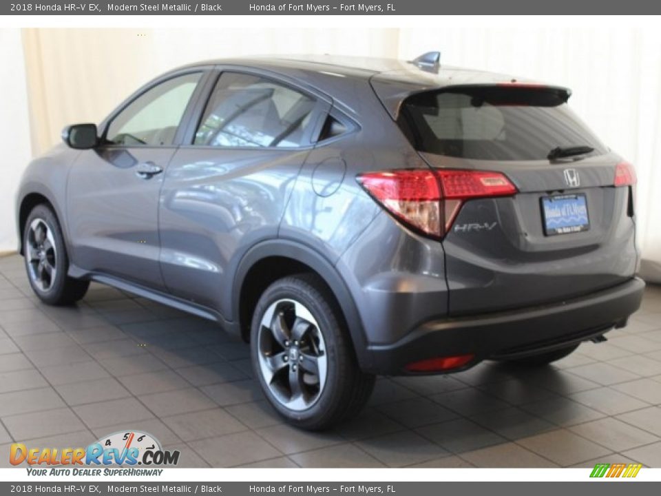 2018 Honda HR-V EX Modern Steel Metallic / Black Photo #6