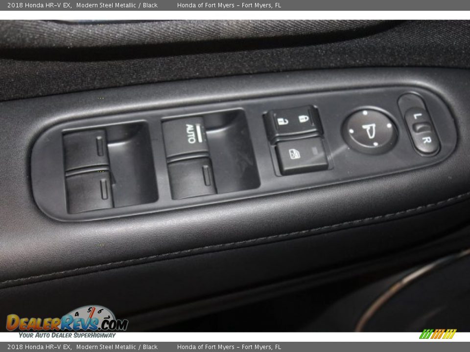 2018 Honda HR-V EX Modern Steel Metallic / Black Photo #10