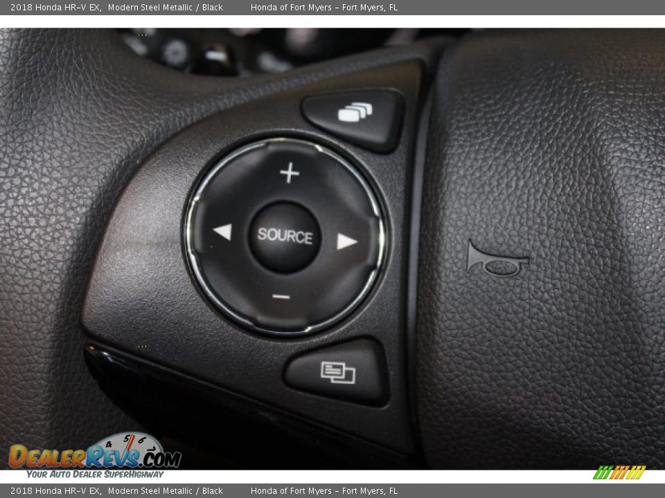 2018 Honda HR-V EX Modern Steel Metallic / Black Photo #13