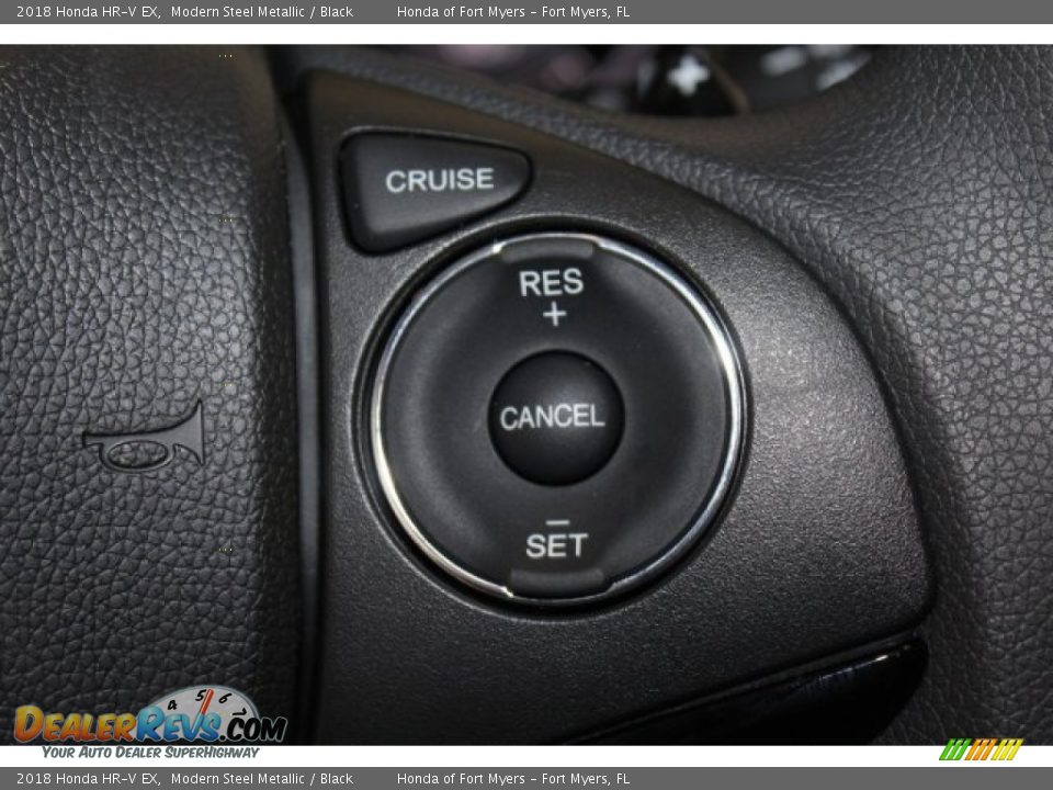 2018 Honda HR-V EX Modern Steel Metallic / Black Photo #14