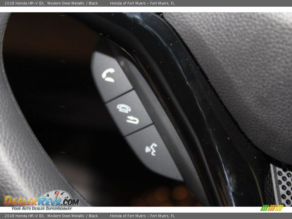 2018 Honda HR-V EX Modern Steel Metallic / Black Photo #15