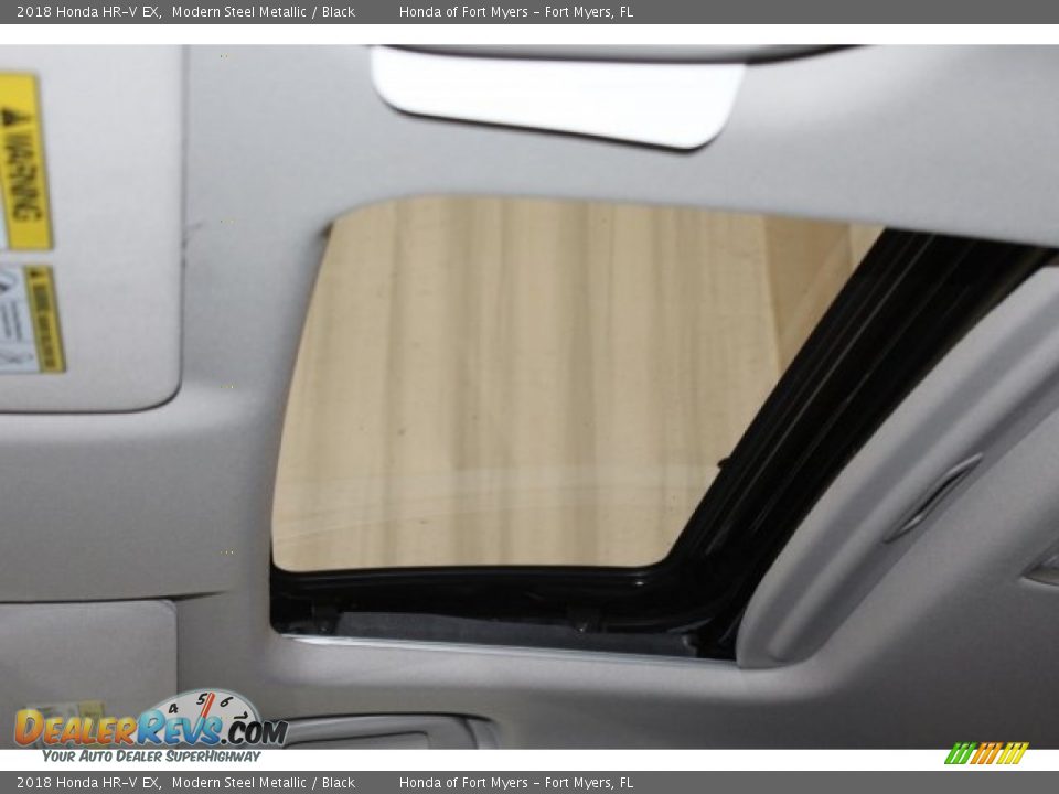 2018 Honda HR-V EX Modern Steel Metallic / Black Photo #21