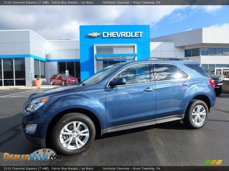 2016 Chevrolet Equinox LT AWD Patriot Blue Metallic / Jet Black Photo #1