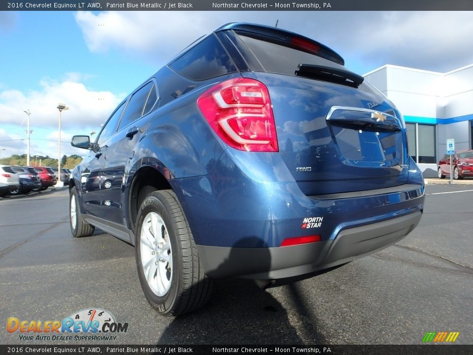2016 Chevrolet Equinox LT AWD Patriot Blue Metallic / Jet Black Photo #5