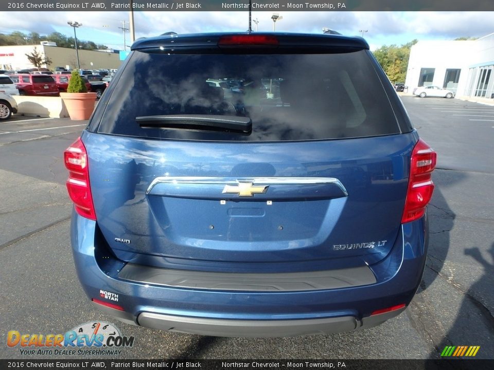 2016 Chevrolet Equinox LT AWD Patriot Blue Metallic / Jet Black Photo #6