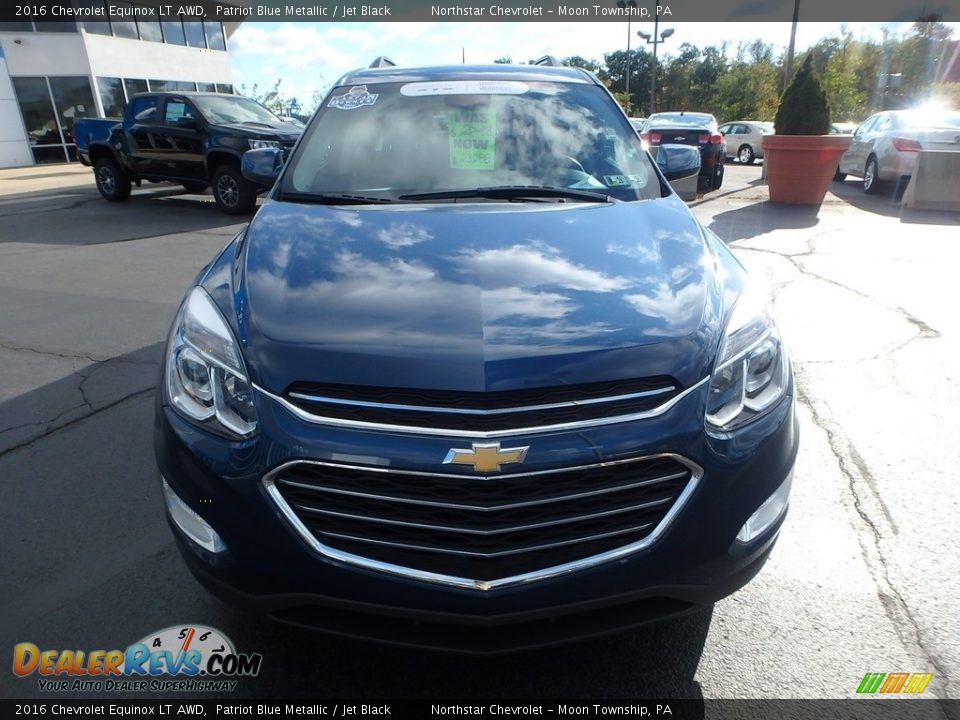 2016 Chevrolet Equinox LT AWD Patriot Blue Metallic / Jet Black Photo #12