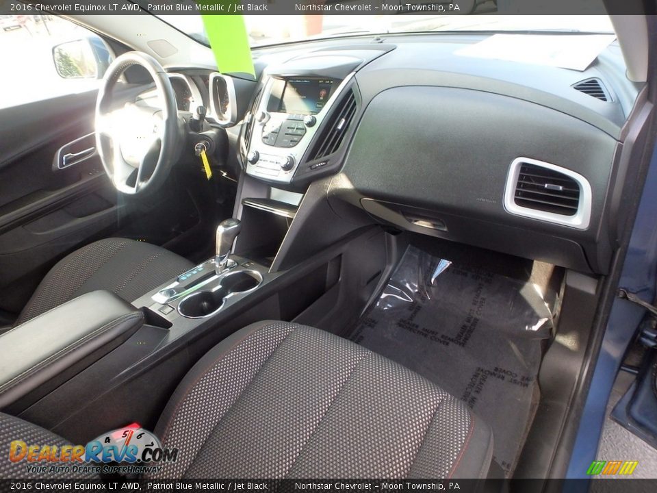 2016 Chevrolet Equinox LT AWD Patriot Blue Metallic / Jet Black Photo #15