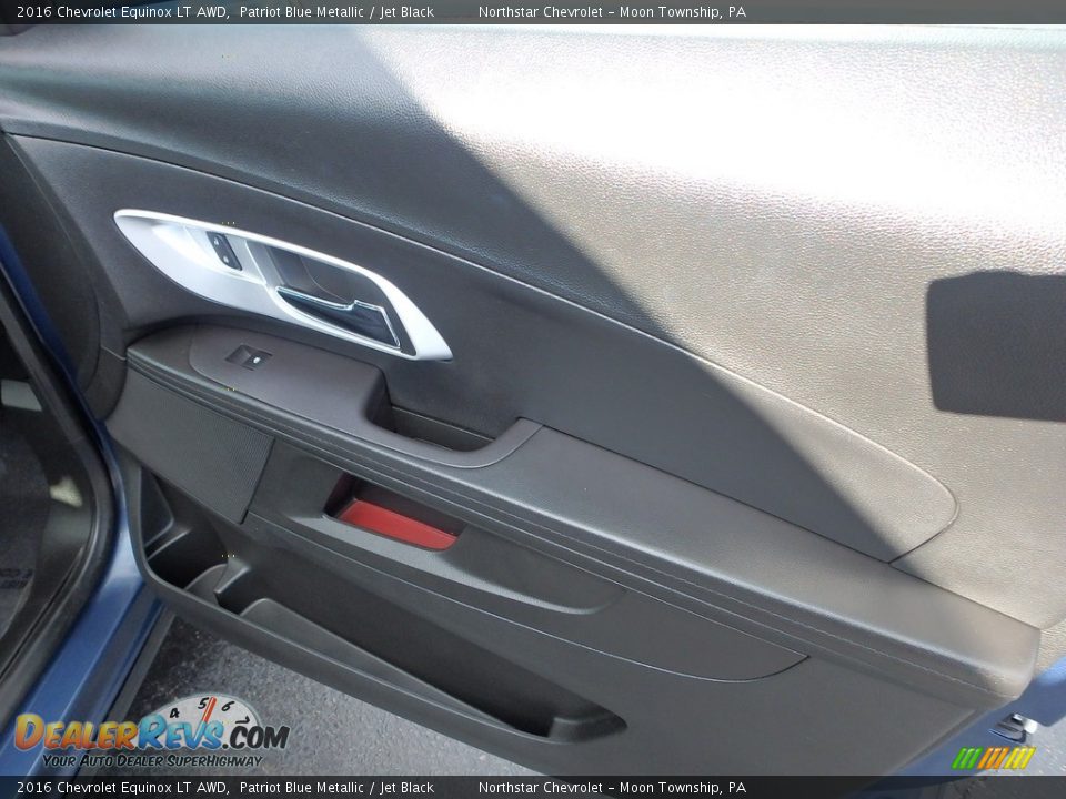 2016 Chevrolet Equinox LT AWD Patriot Blue Metallic / Jet Black Photo #16