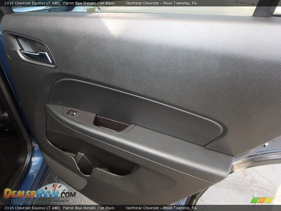 2016 Chevrolet Equinox LT AWD Patriot Blue Metallic / Jet Black Photo #18