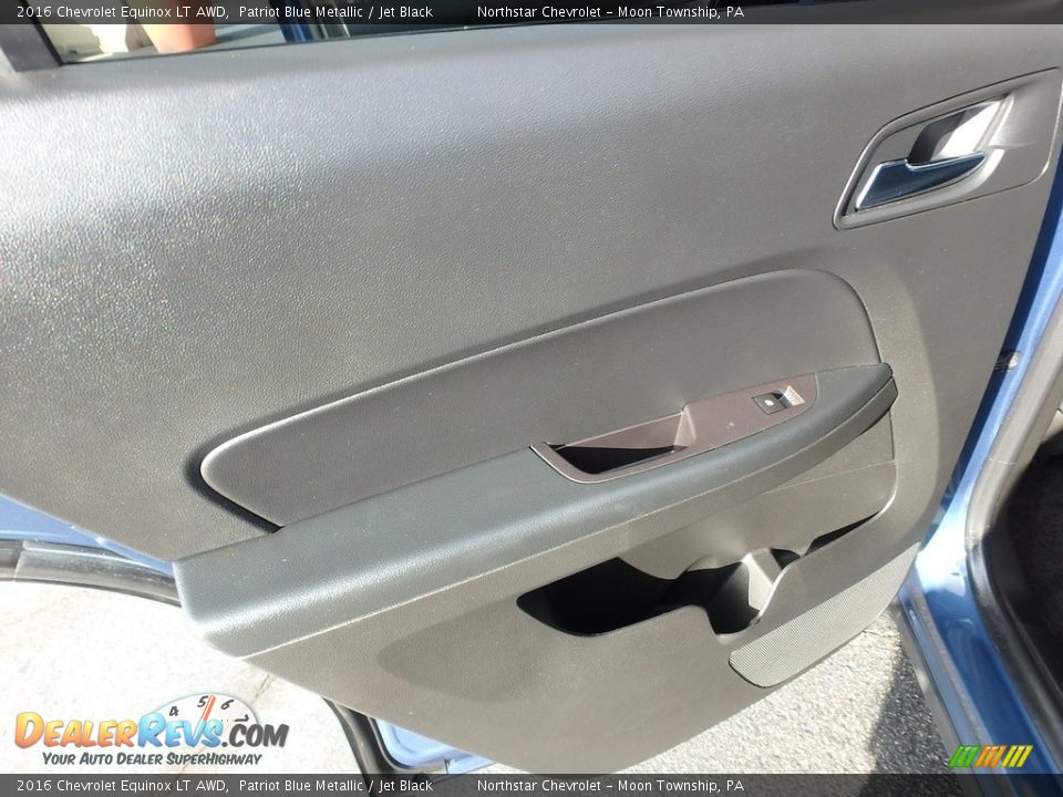 2016 Chevrolet Equinox LT AWD Patriot Blue Metallic / Jet Black Photo #22