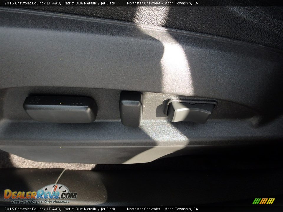 2016 Chevrolet Equinox LT AWD Patriot Blue Metallic / Jet Black Photo #24