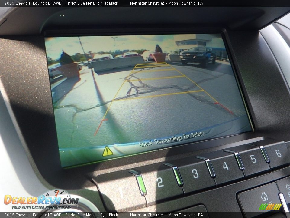 2016 Chevrolet Equinox LT AWD Patriot Blue Metallic / Jet Black Photo #30