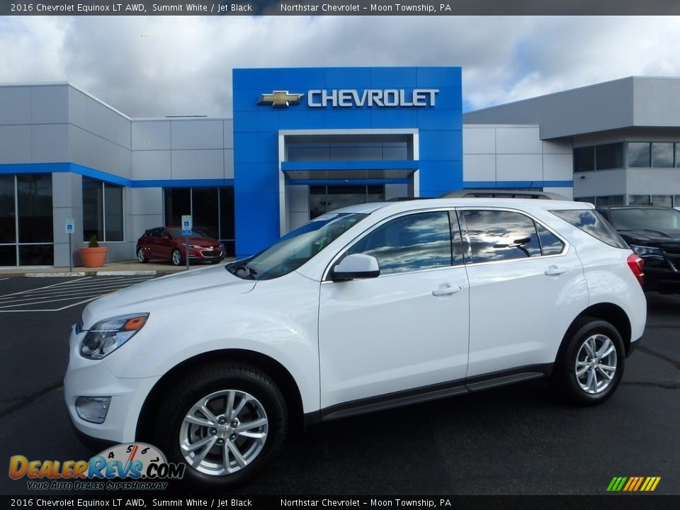 2016 Chevrolet Equinox LT AWD Summit White / Jet Black Photo #1