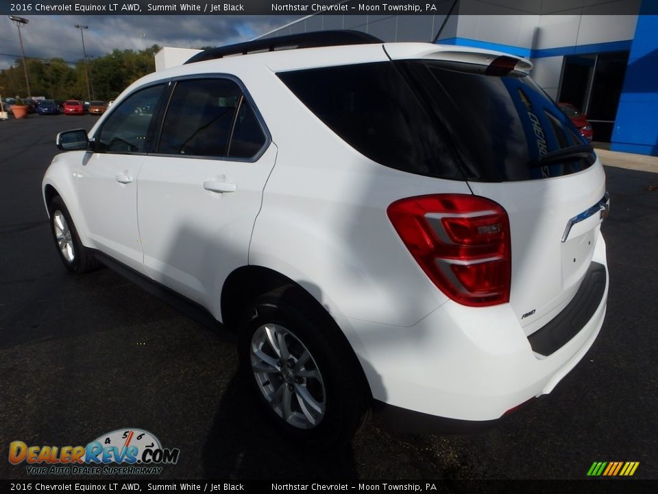 2016 Chevrolet Equinox LT AWD Summit White / Jet Black Photo #4
