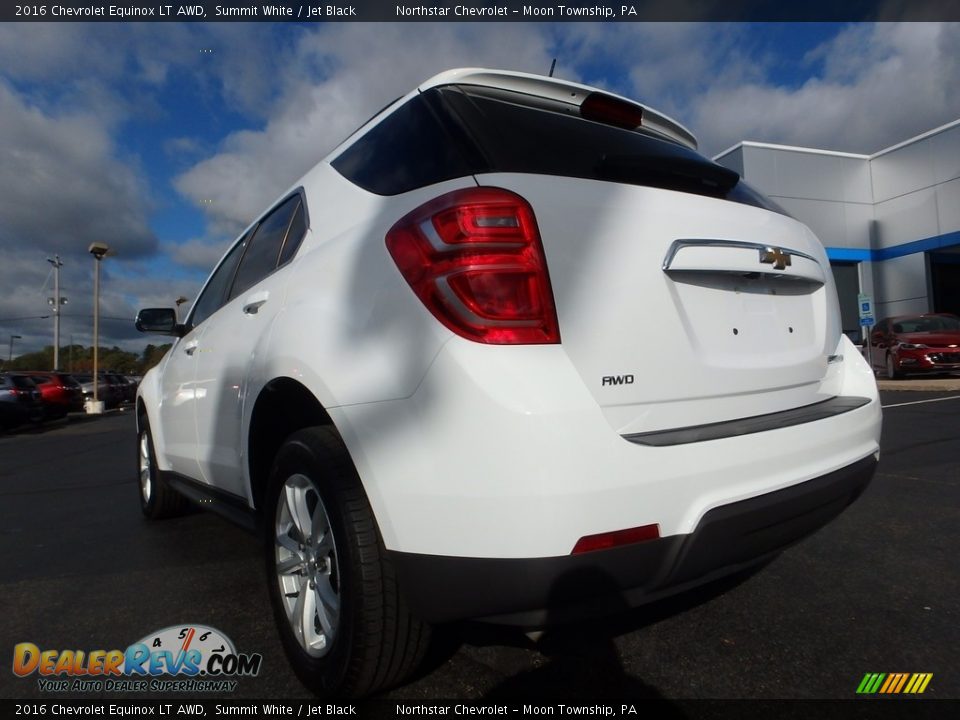2016 Chevrolet Equinox LT AWD Summit White / Jet Black Photo #5