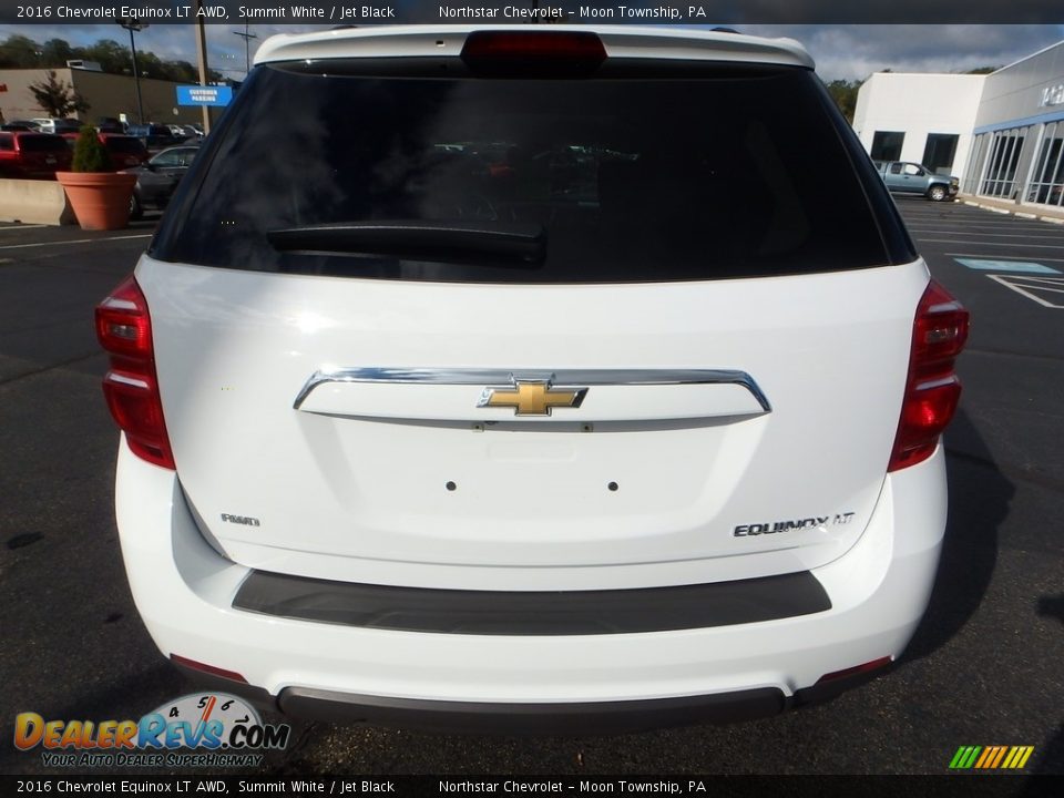 2016 Chevrolet Equinox LT AWD Summit White / Jet Black Photo #6