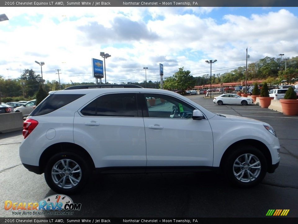 2016 Chevrolet Equinox LT AWD Summit White / Jet Black Photo #10