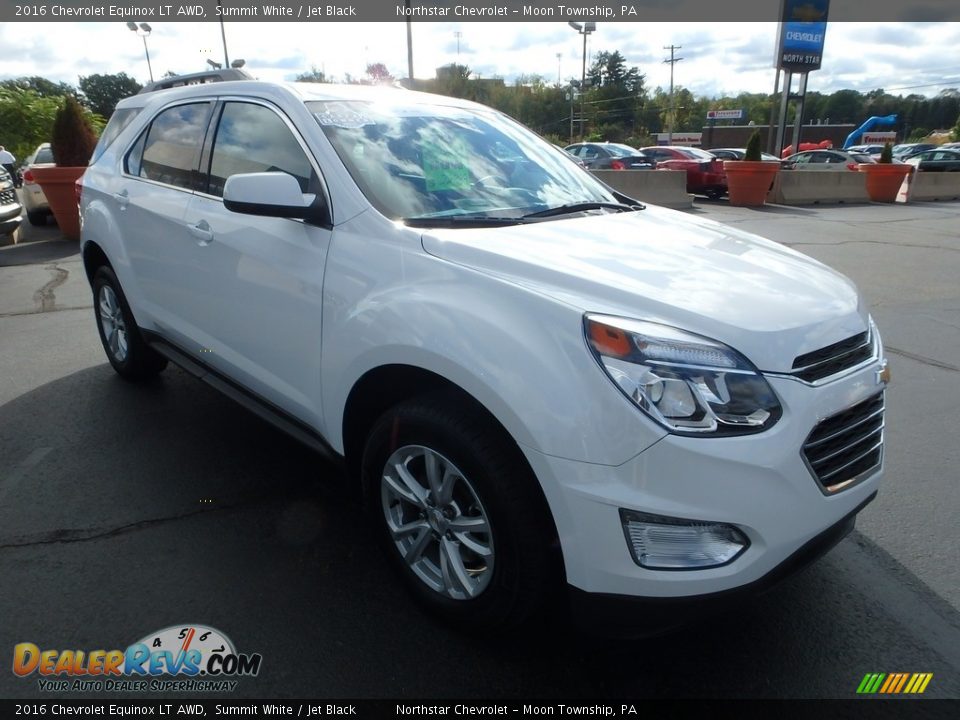 2016 Chevrolet Equinox LT AWD Summit White / Jet Black Photo #11
