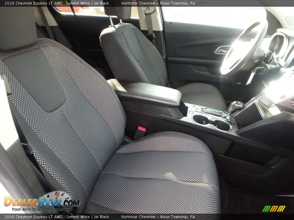 2016 Chevrolet Equinox LT AWD Summit White / Jet Black Photo #14