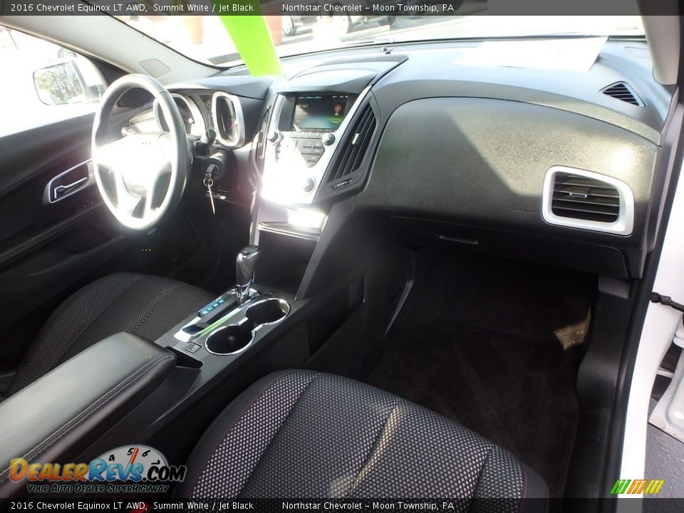2016 Chevrolet Equinox LT AWD Summit White / Jet Black Photo #15