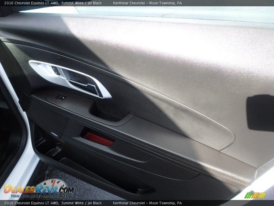 2016 Chevrolet Equinox LT AWD Summit White / Jet Black Photo #16