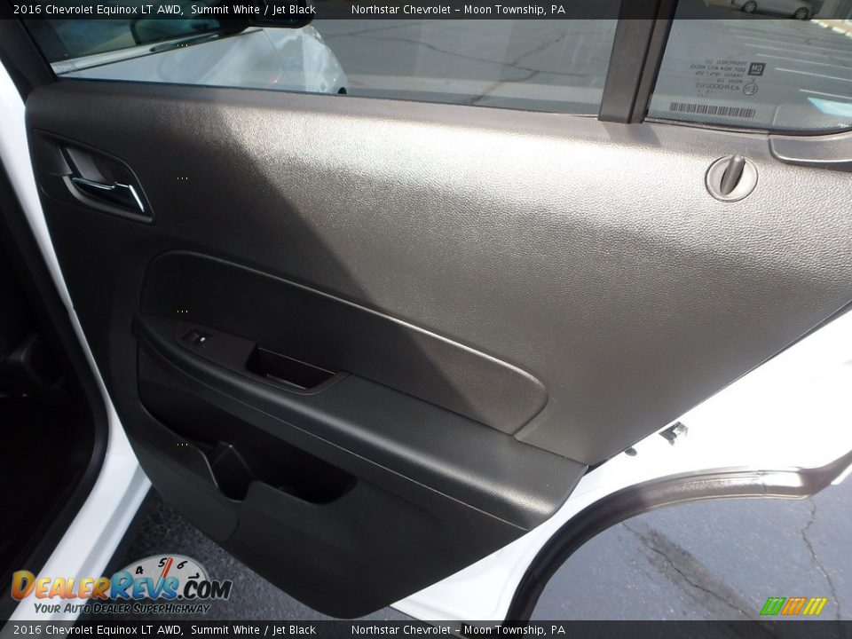 2016 Chevrolet Equinox LT AWD Summit White / Jet Black Photo #18