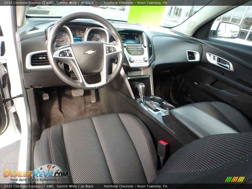 2016 Chevrolet Equinox LT AWD Summit White / Jet Black Photo #21