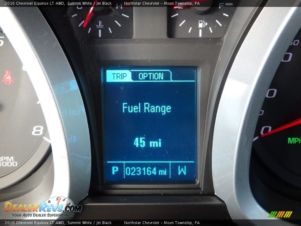 2016 Chevrolet Equinox LT AWD Summit White / Jet Black Photo #29